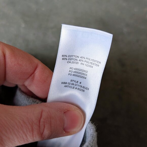 Aritzia Sunday Best Baby Waffle Knit Pants Kick Flare Gray size 2XS - Picture 6 of 8